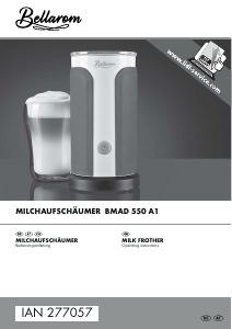 Manual Bellarom IAN 277057 Milk Frother