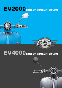 Bedienungsanleitung EFO EV2000 Roller