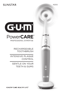 Mode d’emploi GUM 4200 PowerCare Brosse à dents électrique