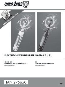 Handleiding Nevadent IAN 275650 Elektrische tandenborstel