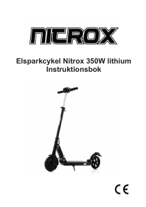 Bruksanvisning Nitrox 350W Elsparkcykel
