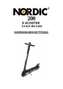 Käyttöohje Nordic 200 Sähköpotkulauta