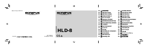 Manual de uso Olympus HLD-8 Empuñadura de bateria