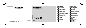 Manual Olympus HLD-9 Mâner compartiment pentru baterie