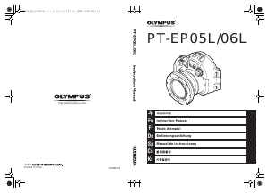 Manual de uso Olympus PT-EP06L Estuche para cámara subacuática