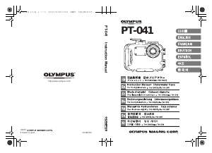 Manual Olympus PT-041 Underwater Camera Case