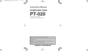 Manual Olympus PT-020 Underwater Camera Case