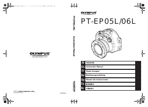 Bedienungsanleitung Olympus PT-EP05L Unterwasserkameratasche
