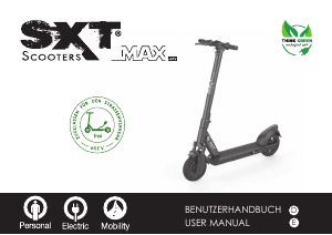 Bedienungsanleitung SXT MAX Elektroroller