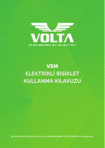 Kullanım kılavuzu Volta VSM Elektrikli scooter