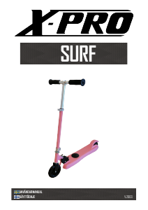 Bruksanvisning X-Pro Surf Elsparkcykel