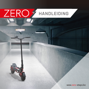 Handleiding ZERO 10X Elektrische step