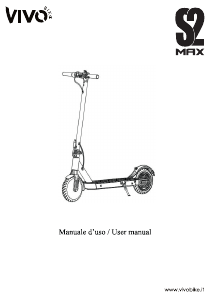 Manuale Vivobike S2 Max Monopattino elettrico
