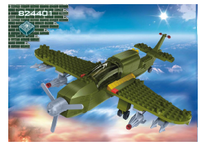 Bruksanvisning BanBao set 8244 Army Jaktplan