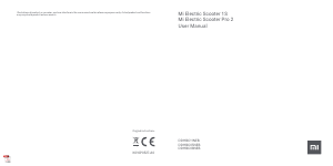 Manual Xiaomi DDHBC11NEB Electric Step