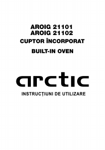 Manual Arctic AROIG 21102 Cuptor