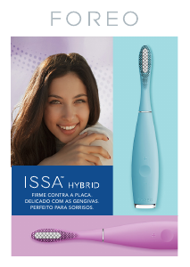 Manual Foreo Issa Hybrid Escova de dentes elétrica