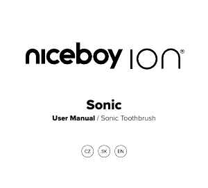 Manuál Niceboy ION Sonic Elektrický kartáček na zuby