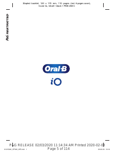 Manual de uso Oral-B iO Cepillo de dientes eléctrico