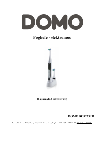 Használati útmutató Domo DO9233TB Elektromos fogkefe