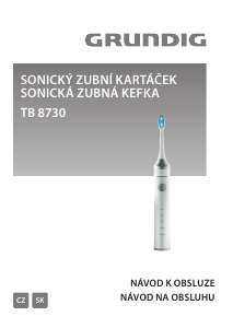 Manuál Grundig TB 8730 Elektrický kartáček na zuby