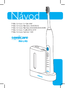 Manuál Philips HX7990 Sonicare Sanitizer Elektrický kartáček na zuby