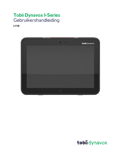 Handleiding Tobii Dynavox TD I-110 Tablet