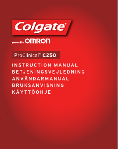 Käyttöohje Omron C250 ProClininal Colgate Sähköhammasharja