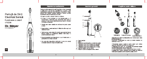 Manual Dr. Mayer GTS2000 Periuta de dinti electrica