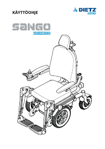 Käyttöohje Dietz Sango Sähkökäyttöinen pyörätuoli
