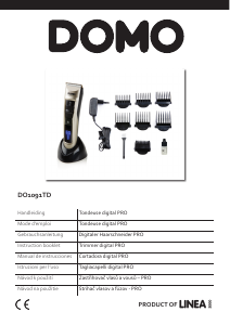 Manual Domo DO1091TD Hair Clipper