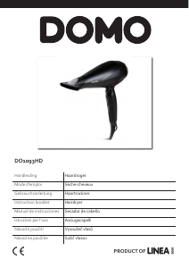 Manual de uso Domo DO1093HD Secador de pelo