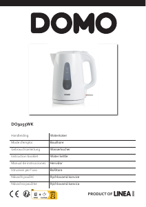 Handleiding Domo DO9255WK Waterkoker