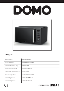 Manual Domo DO23101 Microwave