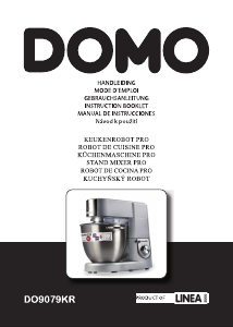 Mode d’emploi Domo DO9079KR-promo Robot sur socle