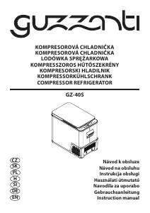 Instrukcja Guzzanti GZ 40S Lodówka turystyczna