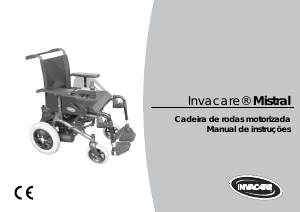 Manual Invacare Mistral Cadeira de rodas elétrica