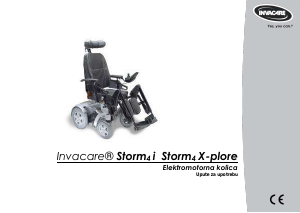 Priručnik Invacare Storm4i Električna invalidska kolica