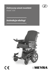 Instrukcja Meyra 1.618 Wózek inwalidzki elektryczny
