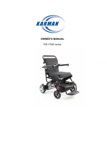 Manual Karman PW-F500 Electric Wheelchair