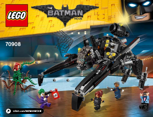 Manual de uso Lego set 70908 Batman Movie Criatura