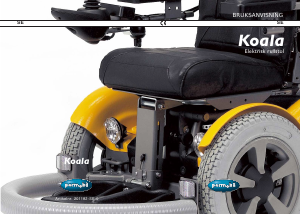 Bruksanvisning Permobil Koala Elektrisk rullstol