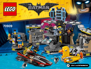 Käyttöohje Lego set 70909 Batman Movie Murto lepakkoluolaan