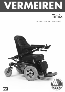 Instrukcja Vermeiren Timix Wózek inwalidzki elektryczny