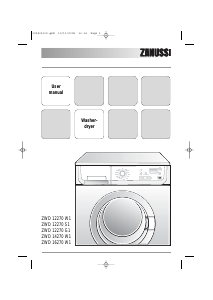 Manual Zanussi ZWD12270G1 Washer-Dryer