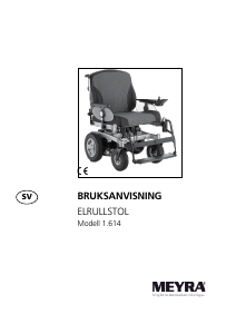 Bruksanvisning Meyra 1.614 Elektrisk rullstol
