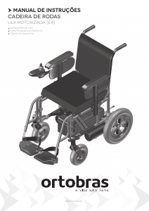 Manual Ortobras ULX Cadeira de rodas elétrica