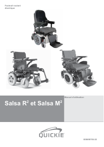 Mode d’emploi Quickie Salsa R2 Fauteuil roulant électrique