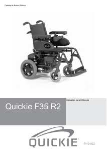 Manual Quickie F35 R2 Cadeira de rodas elétrica