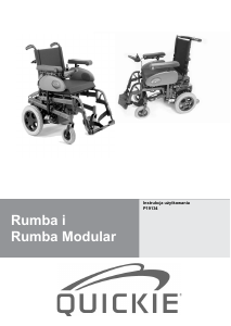 Instrukcja Quickie Rumba Modular Wózek inwalidzki elektryczny